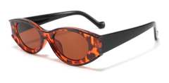Anteojos Lentes Sol Hype Oval Retro Vintage Moderno Futurist - comprar online