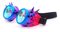 Anteojos Caleidoscopio Antiparras Steampunk Retro Goggles