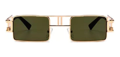 Gafas Anteojos De Sol Rectangulares Retro Vintange Trap 71