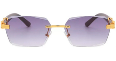 Anteojos Gafas Sol Sin Marco Madera Vintage Retro Nº102 - online store