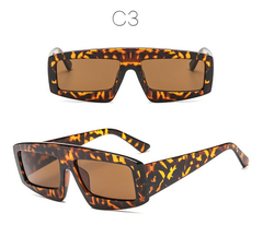 Anteojos Gafas Sol Retro 80` Vintage Rectangulares Grandes on internet