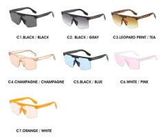 Gafas Anteojos Tuli De Sol Retro Vintange Rap Trap Grandes 9757 - tienda online