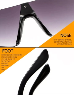 Anteojos Sol Gafas Retro Vintage Gradient Una Pieza Nº135 - online store