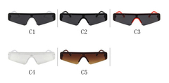 Anteojos Gafas De Sol Rectangulares Modernos Retro Vintage 7 - buy online