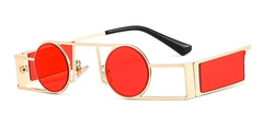 Gafas Anteojos Sol Redondos Retro Rock Punk Geometrico 72 - KITCH TECH