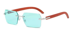 Anteojos Gafas Sol Sin Marco Madera Vintage Retro Nº97 - online store