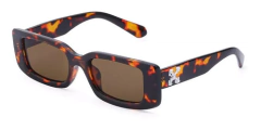 Imagen de Gafas De Sol Rectangulares Pequeñas Lujosa Retro N 28