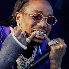 Anteojos Gafas Sol Migos Redondos Piedras Trap Rap 1544