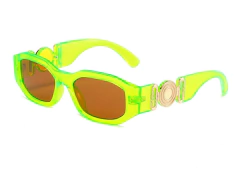 Anteojos Lentes Sol Hype Oval Retro Vintage Futurista 2991 - tienda online