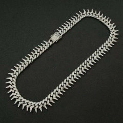 Cadena Cubana Piedra Strass Thorns 24 Inches Nº2 - online store