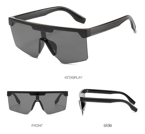 Gafas Anteojos Tuli De Sol Retro Vintange Rap Trap Grandes 9757
