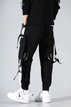 Pantalon Cargo Techwear Liso Musseum 571 en internet