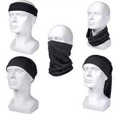 Cuello Termico Fino Beff Payaso Blanco y Negro en internet