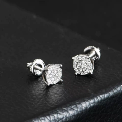 Aros Plata 925 Baño Oro 14k Grande Rosca Hip Hop Trap Hype 9 on internet