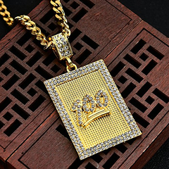 Cadena C/ Dije Emoji 100% C/ Strass - comprar online