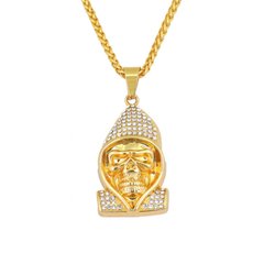 Cadena con Dije Iced Chain "Thug Skull"