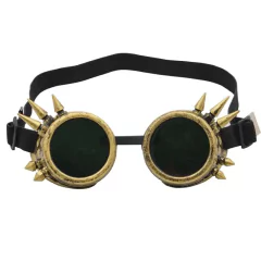 Anteojos de Sol Antiparras Steampunk Retro Goggles con Pinches A010