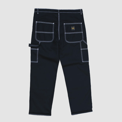 Double knee pants black