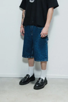 Short Bermuda Jean Baggy 25i Azul JORT - KITCH TECH