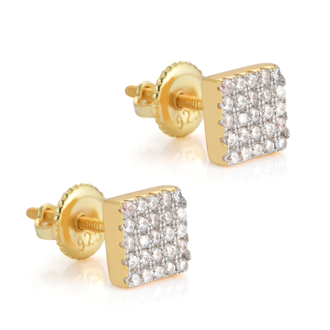 Aros Plata 925 Baño Oro 14k Grande Rosca Hip Hop Trap Hype 2