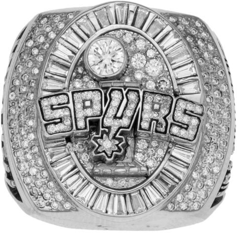 Anillo Campeonato Champion Ring Spurs Duncan 2005