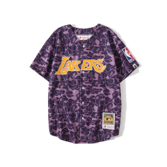 Casaca MLB Lakers BAPE x Mitchell & Ness (AAA) - 150USD