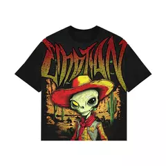 Remera Boxy Fit Mixed Emotion Strass Ranger Rhinestone Tee 160 U$D - comprar online