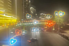 Anteojos Lentes Sol Efecto Corazón Difracción Luz N 148 - KITCH TECH