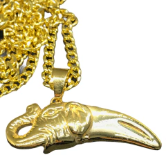 Cadena C/ Dije Elefante Colmillo