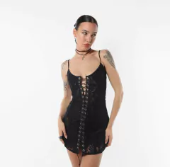 Vestido Camo Microtul