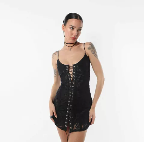 Vestido Camo Microtul