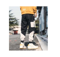 Pantalon Cargo TechWear Ajustable Duo Color Negro 339 - tienda online