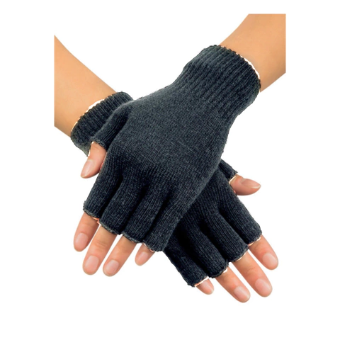 Guante Dedos Largo Sin dedos Color Gris - (copia)