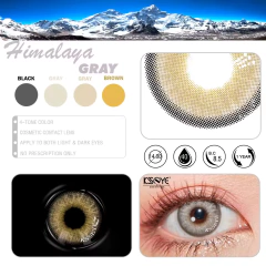Lentes de Contacto Efecto Real Himalaya Grey