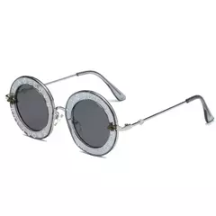 Gafas Anteojos De Sol Redondos Retro Mosca Hype 5134