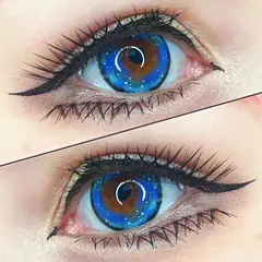 Imagen de Lentes de Contacto Fantasia Cosplay Azul Galaxia