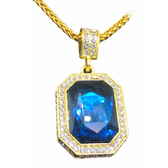 Cadena C/ Dije C/ Strass Gema Mod 1