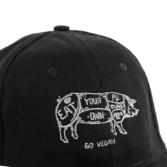 Gorra Go Vegan KK Negro - comprar online