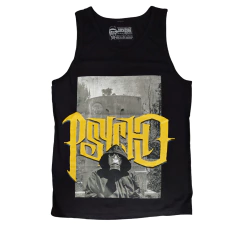 Musculosa Psycho Realm Golden Original Importada