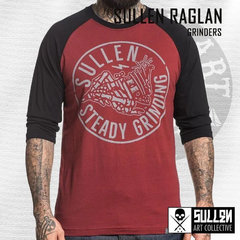 Remera Sullen Grinders Raglan Original Importada - comprar online