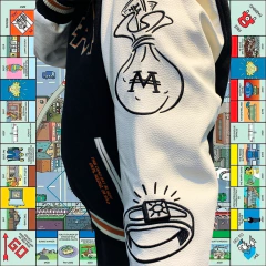 Imagen de Campera Universitaria Varsity Monopoly Original - 350dls