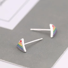 Image of Aros Triangulo LGBT Bandera Orgullo Gay Pride