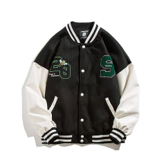 CAMPERA VARSITY JACKET UNIVERSITARIA KILLER BEE NEGRO