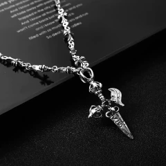 DIje Con Cadena Cruz Chrome Hearts Mod 17 en internet