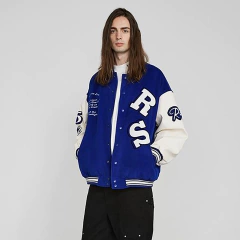 CAMPERA VARSITY JACKET UNIVERSITARIA PENTHOUSE AZUL - comprar online