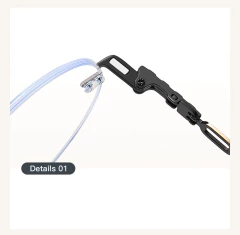 Anteojos Redondos Lente Desmontable Steampunk