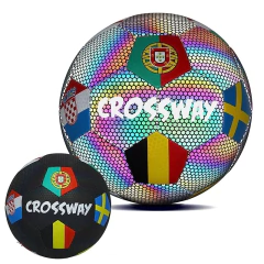 Pelota De Futbol Reflectante Holográfica Escudos Tornasol en internet