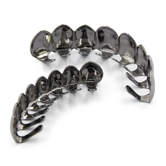 Imagen de Grillz Parrilla Dientes Plateado 8x8 Trap