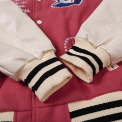 CAMPERA VARSITY JACKET UNIVERSITARIA B STARS ROJO en internet