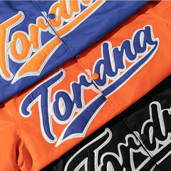 CAMPERA VARSITY JACKET UNIVERSITARIA TORDNA NARANJA - buy online